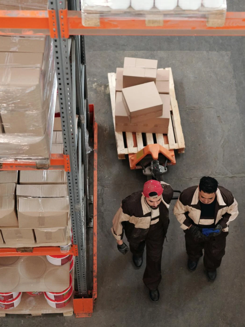 warehouse and packers